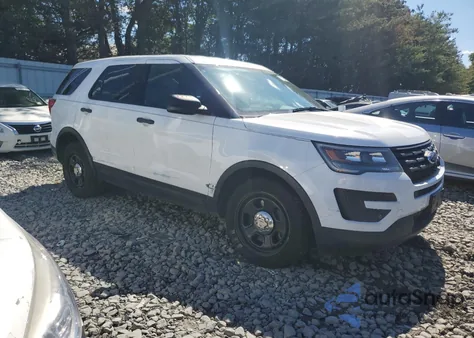 2017 Ford Explorer Police Interceptor z USA, uszkodzony, nr VIN 1FM5K8AT0HGC57410